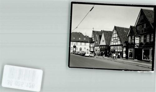 Springe Fachwerkhäuser Foto Original aus Archiv eines Ansichtskartenverlages