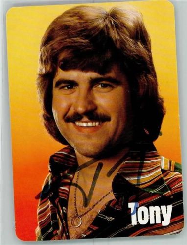 Tony Autogramm origin. Unterschrift
