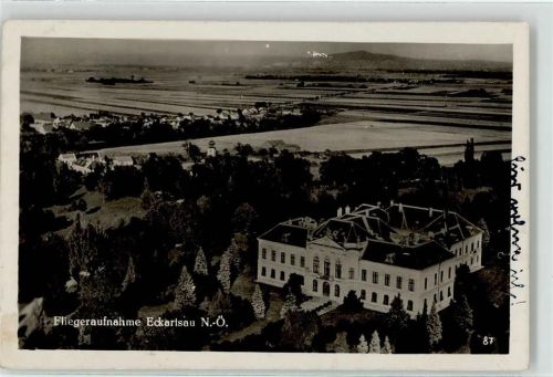 Eckartsau Fliegeraufnahme Schloss