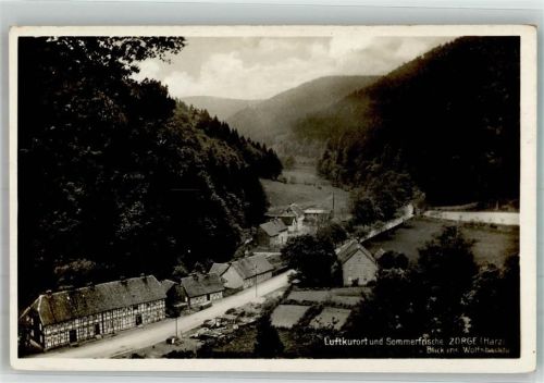 Zorge Dorfstraße ins Wolfsbachtal