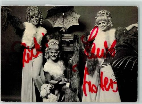 Jacob Sisters Autogramm origin. Unterschrift