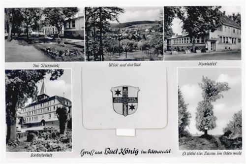 Bad König Bad König (6123) Leporello Schlossplatz, Kurpark, Kurh-Hotel I-