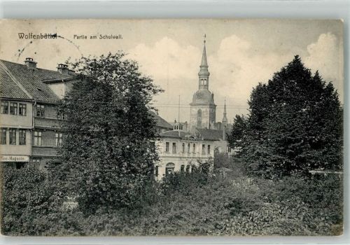 Wolfenbüttel 1910 Am Schulwall