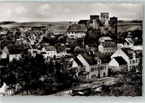 65594 W6258 Runkel , Lahn Foto AK Burg