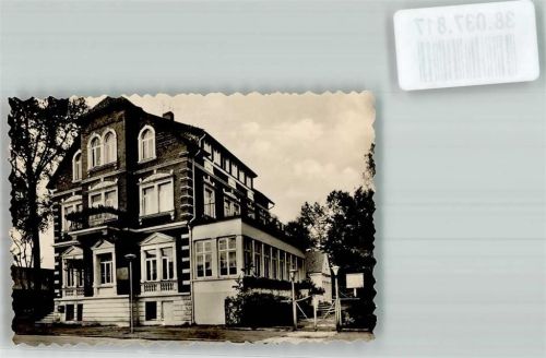 Bad Münder Städt. Kurhotel Foto Original aus Archiv eines Ansichtskartenverlages