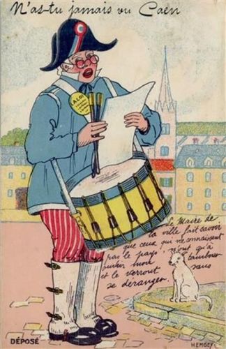 Caen Caen (Frankreich) Leporello II (kleiner Einriss, fleckig RS)