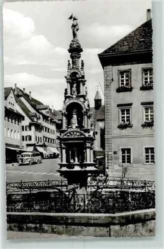 Rottweil Marktbrunnen Omnibus