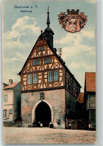Oberursel 1924 Historisches Rathaus