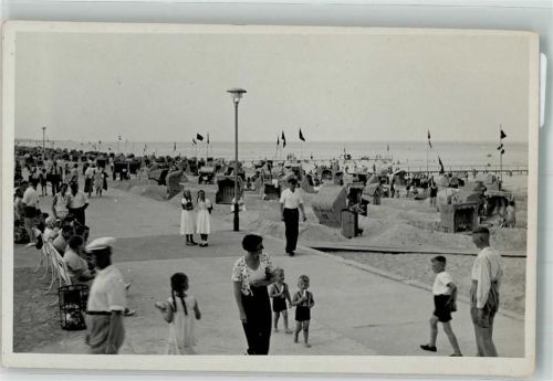 Dahme Strandleben an der Ostseeküste Ort handschriftlich