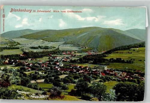 Bad Blankenburg Blick vom Greifenstein