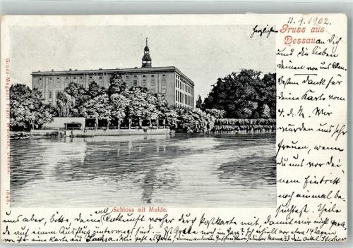Dessau 1902 Schloss