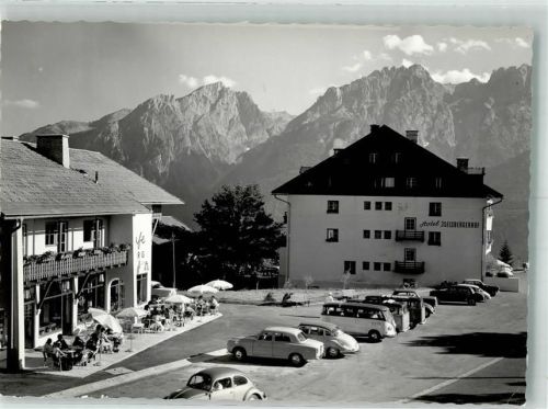 Dölsach 1960 Hotel Iselsbergerhöhe Auto VW-Käfer Expressmarke