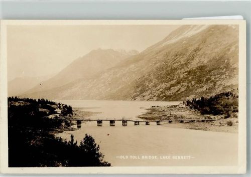 Victoria Old Toll Bridge Lake Bennett