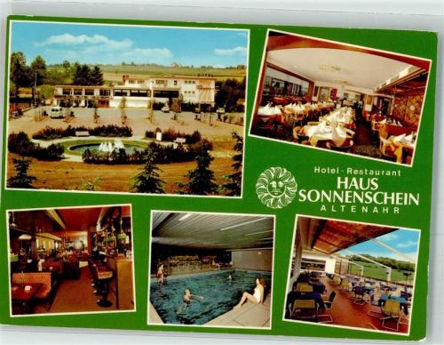 Altenahr Hotel Gasthaus Haus Sonnenschein Schwimmbad