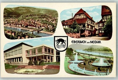 Eberbach Brücke Kurhaus Wasserpark Pfarrhof