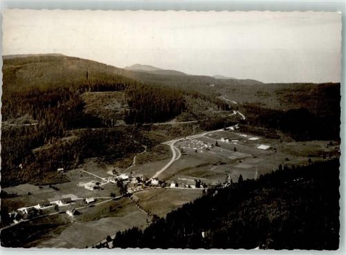 Herrenwies Fliegeraufnahme Ort handschriftlich Foto Original aus Archiv eines Ansichtskartenverlages