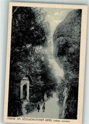Gößweinstein Kleine Kapelle am Gößweinsteiner Berg