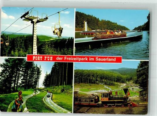 Bestwig 1982 Seilbahn Eisenbahn Sommerrodelbahn Freizeitpark Sauerland