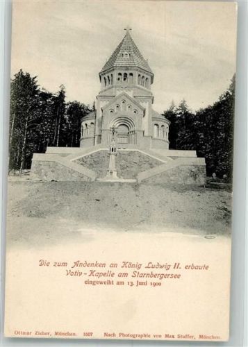 Berg Votivkapelle Fotograf Max Stuffer Verlag Zieher, Ottmar 1607