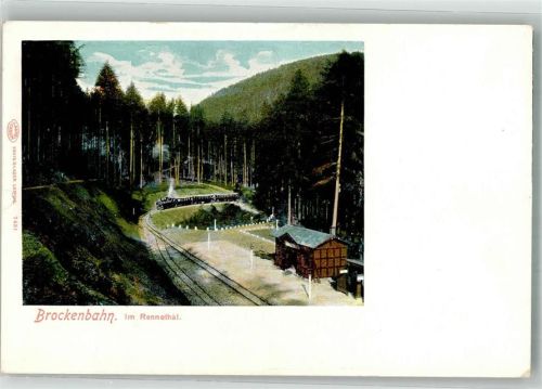 Brocken Eisenbahn Rennethal