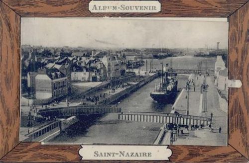Saint-Nazaire Saint-Nazaire (Frankreich) Leporello I-II (Ecken abgestossen)
