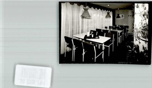 Erzingen Gasthaus Cafe Schäfer Ort handschriftlich Foto Original aus Archiv eines Ansichtskartenverlages