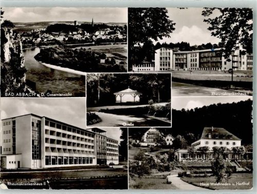 Bad Abbach Rheumakrankenhaus I und II Pension Haus Waldfrieden Quelle