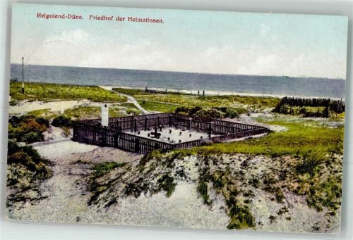 Helgoland Denkmal Friedhof der Heimatlosen