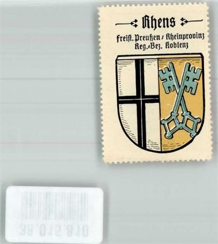 Rhens Wappenmarke Kaffee Hag Nr. 30