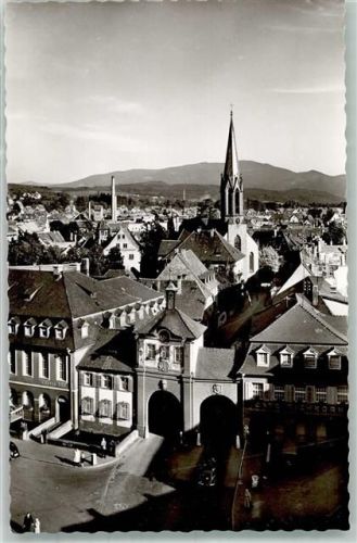 Emmendingen Stadttor mit Ev. Stadtkirche