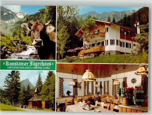 Hinterstein Konstanzer Jägerhaus Hüttenstempel