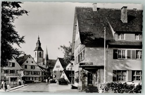Nagold Gasthaus Brauerei Kirche