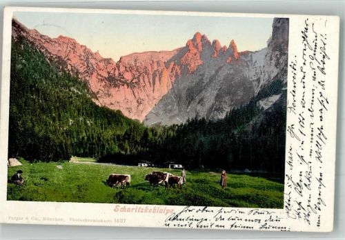 Berchtesgaden 1906 Scharitzkehlalpe