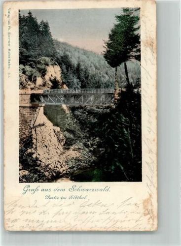 79837 W7821 Albtal 1911 Gebrauchsspuren