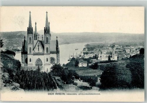 Remagen 1906 Kirche Apollinaris