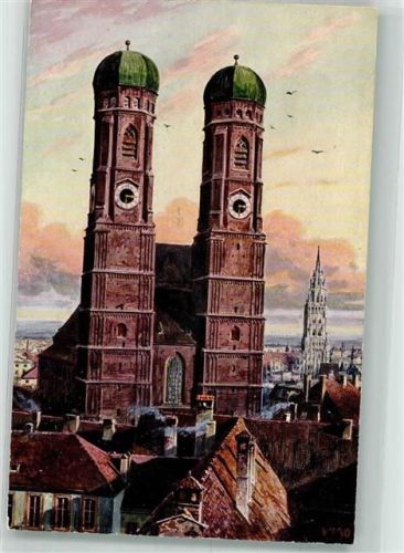 München No. 2159D Frauenkirche Verlag Franz Joseph Huber