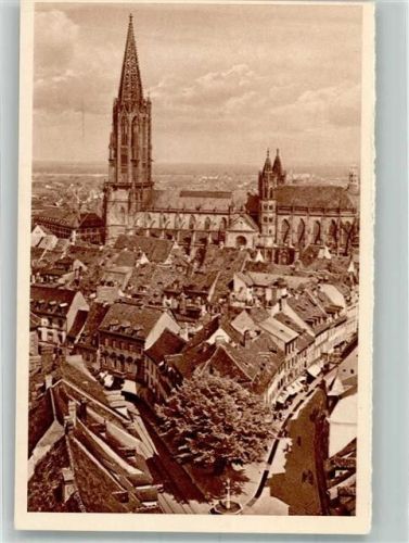 Freiburg 1935 Bild 184 Das Münster Reichswinterhilfe-Lotterie