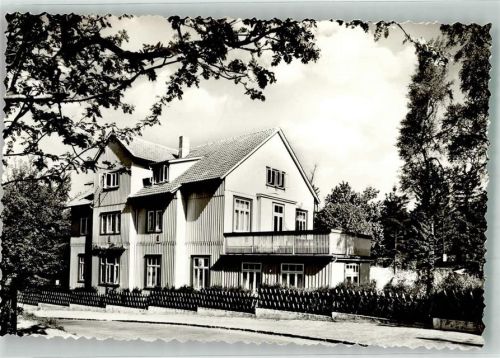 Clausthal-Zellerfeld Sanatorium Erholungsheim des Roten Kreuzes