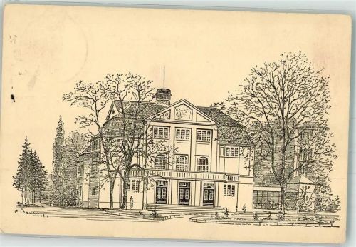 Wolfenbüttel 1917 sign. Bruns C. Stadttheater