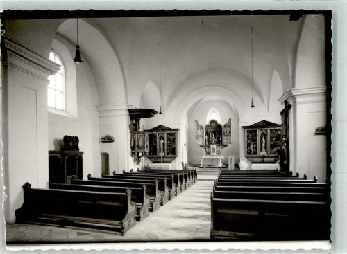 92334 W8434 Berching FOTO KEINE AK Kirche St. Lorenz Ort handschriftlich Foto Original aus Archiv eines Ansichtskartenverlags