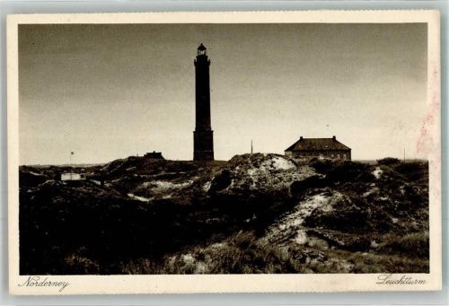 26548 W2982 Norderney Foto AK Leuchtturm