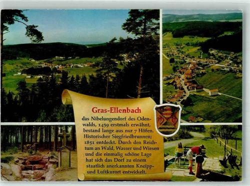 Grasellenbach Fliegeraufnahme Kneippbecken