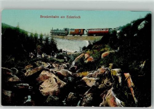 Brocken Eisenbahn Eckerloch