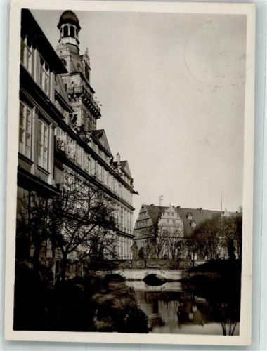 Wolfenbüttel 1940 Schloss Wolfenbüttel mit Brücke und Zeughaus Fotograf Hilde Brinckmann