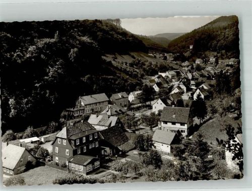 Zorge Panorama von Mittelzorge Foto Original aus Archiv eines Ansichtskartenverlages