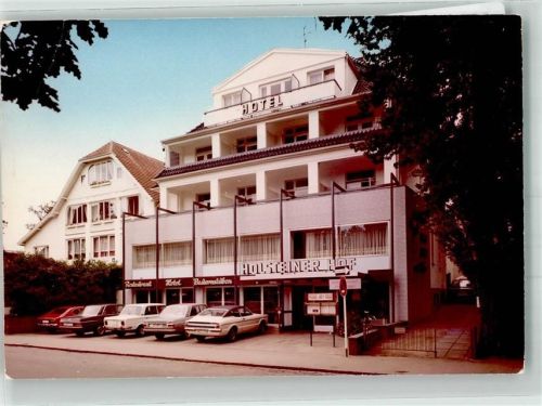 Timmendorfer Strand Hotel Holsteiner Hof Oldtimer Mercedes Foto Original aus Archiv eines Ansichtskartenverlages Ort handschriftlich