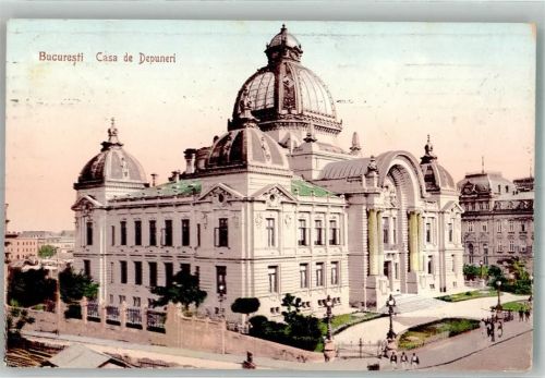 Bukarest 1907 Casa de Depuneri