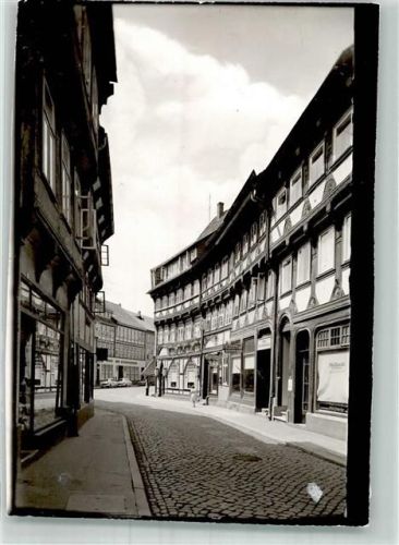 Einbeck Lange Brücke Foto Original aus Archiv eines Ansichtskartenverlages Ort handschriftlich