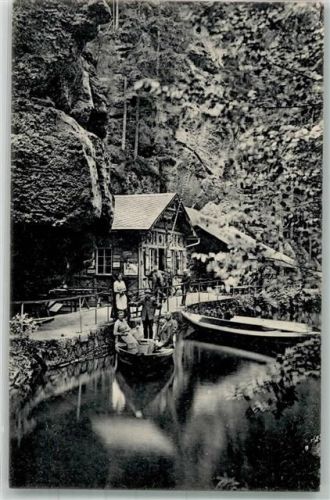 Hinterhermsdorf Bootsstation Obere Schleuse Hüttenstempel