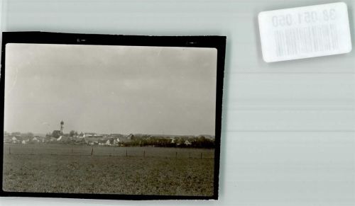 Heimertingen Panorama des Ortes mit Kirche St. Martin Foto Original aus Archiv eines Ansichtskartenverlages Ort handschriftlich